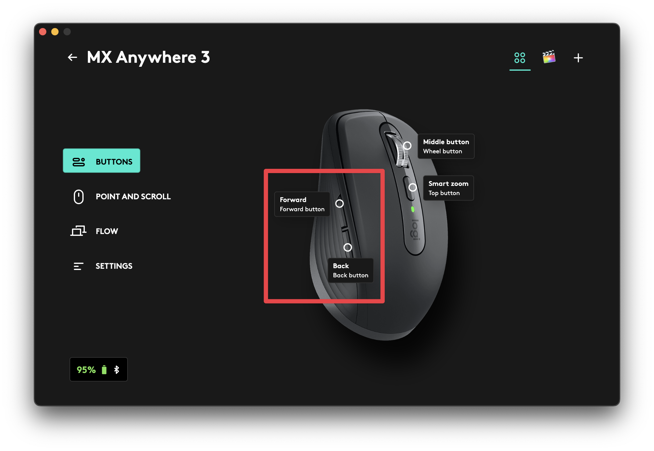 Example: MX Anywhere 3