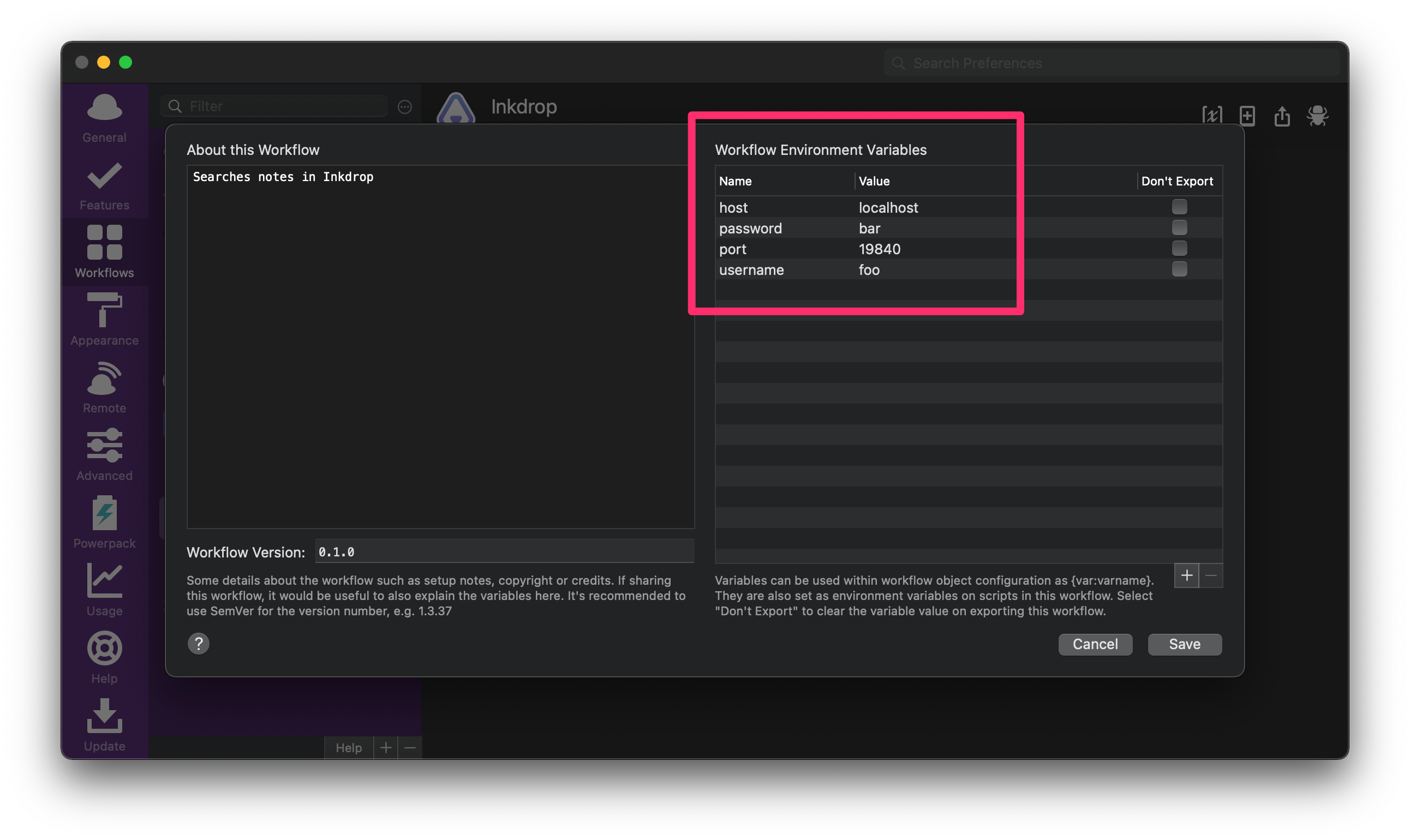 Configure workflow 02 configure server